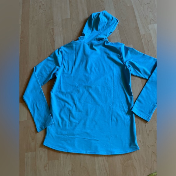 NWT Boys 1/4 Quarter Zip Under Armour Youth XL Blue Long Sleeve - Picture 2 of 9